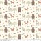 Fabric Riley Blake Cream Woodland Creatures Designer Flannel by the Quarter Yard F16023-CREAM